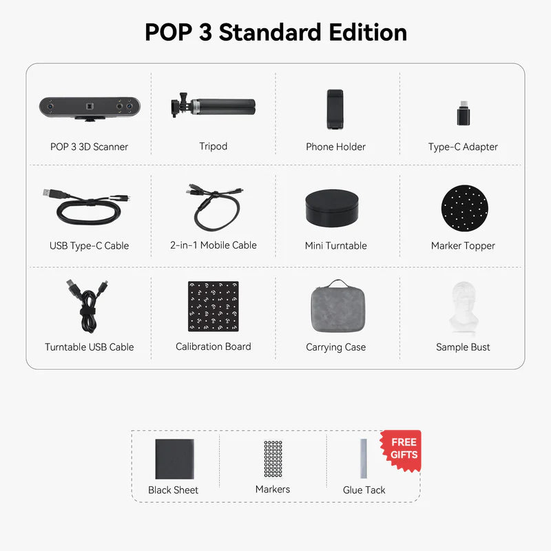 RevoPoint -POP 3D Scanner - Standard Edition