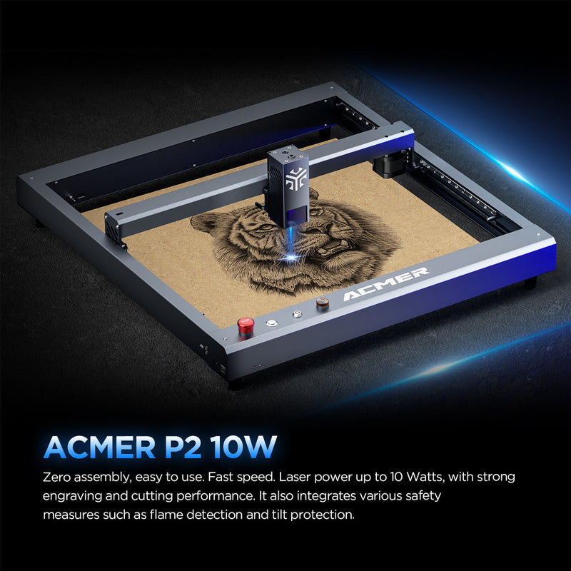 ACMER | P2 10W Laser Engraver Cutter Machine