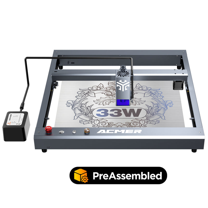 ACMER | P2 33W Laser Engraver Cutter Machine