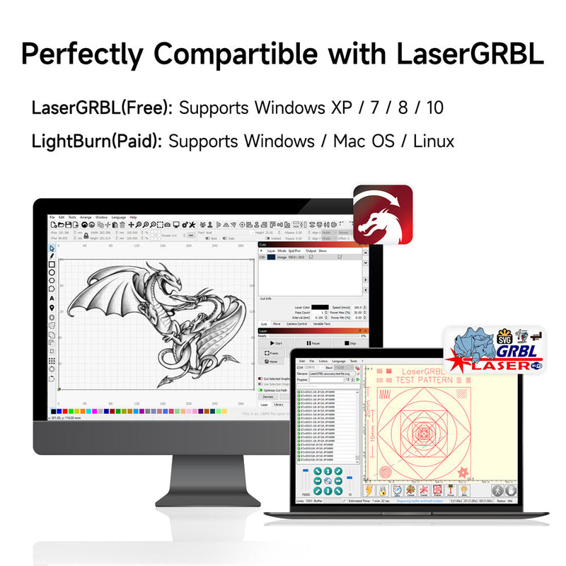 Ortur LM2 Pro S2 Laser Engraving & Cutting Machine 15,000mm/min 10W & 5W