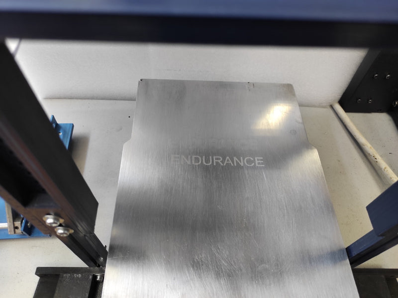ENDURANCE LASERS - An Endurance DIY marking machine with 4 / 10 / 30 / 50 watt DPSS / Fiber (Raycus) laser modules with a Sino Galvo head.