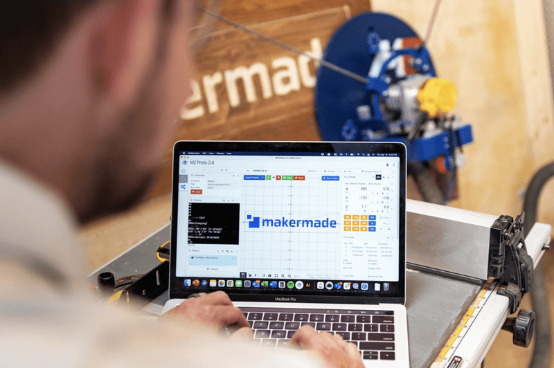 MakerMade M2 CNC with Laser Engraving Module