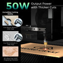 Gweike cloud Laser Cutter & Engraver CO2 (50W) Basic II