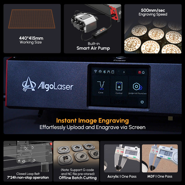 AlgoLaser Delta 22W Diode Laser Engraver