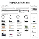 Ortur LM3 Laser Engraving & Cutting Machine 20,000mm/min 20W & 10W