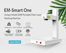 EM-SMART ONE 20W Portable Raycus Laser Marking/Engraving Machine
