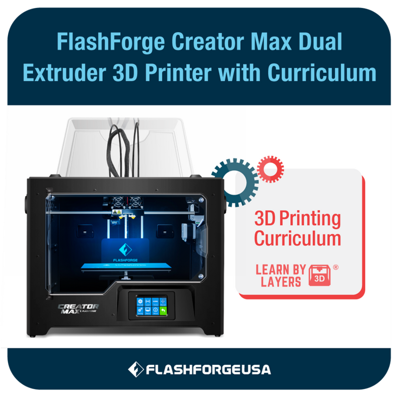 Flashforge Creator 3 Dual Extruder 3D Printer - Price & Specs